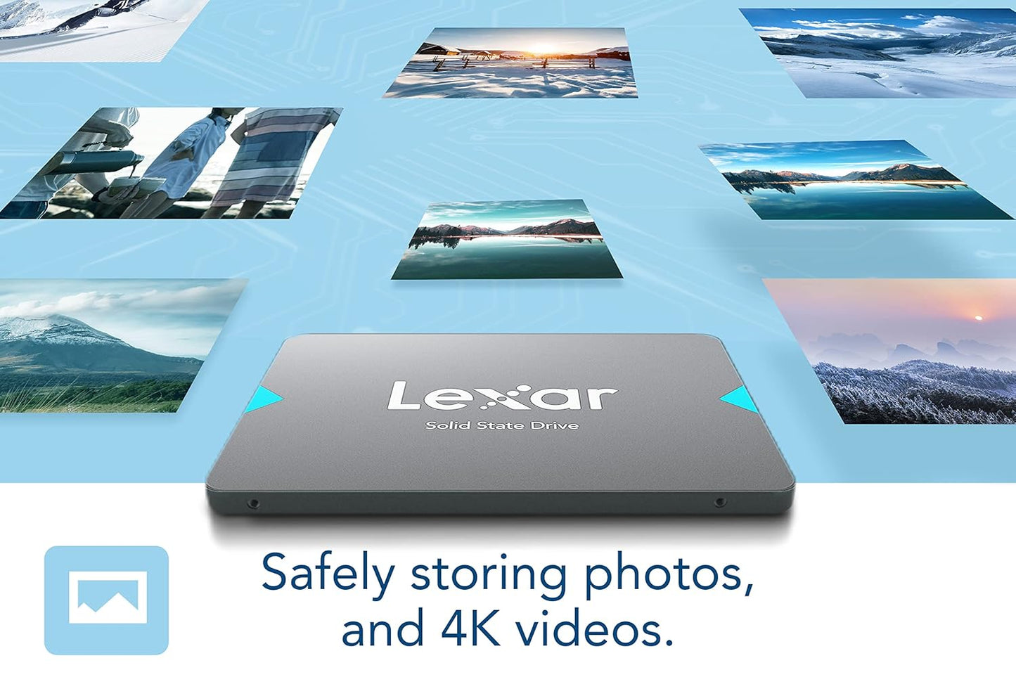 Lexar NQ100 2.5" SATA III (6Gbps) 240GB SSD